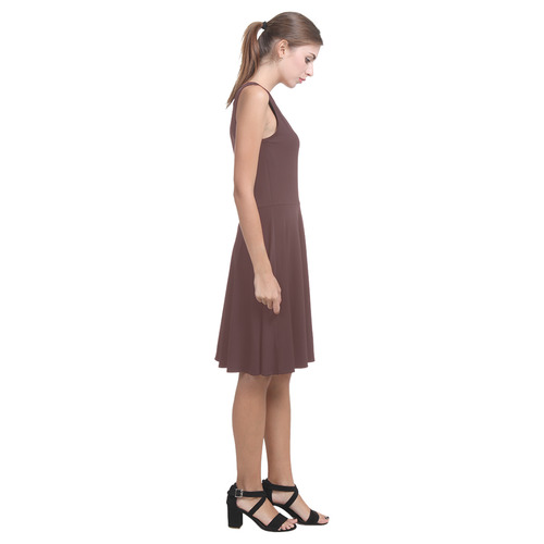 Rum Raisin Atalanta Casual Sundress(Model D04)