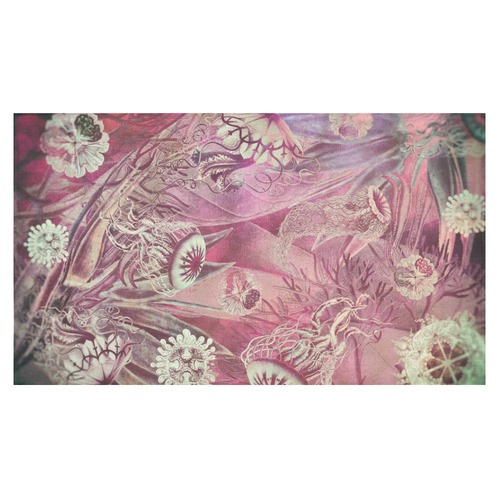 sealife meduses Cotton Linen Tablecloth 60"x 104"