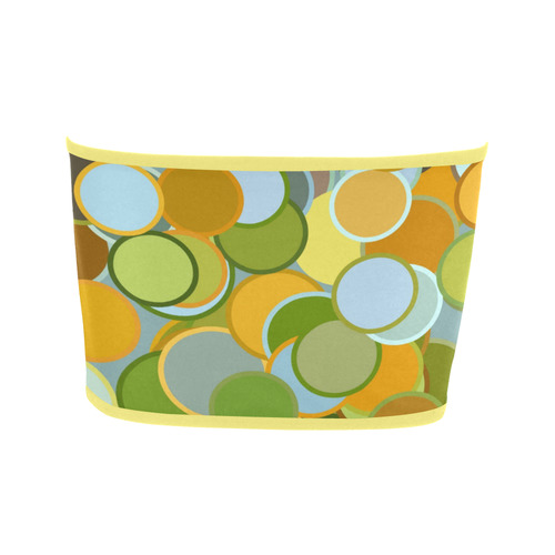 Random Circles Bandeau Top