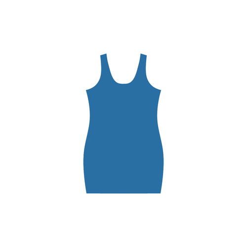 Skydiver Blue Medea Vest Dress (Model D06)