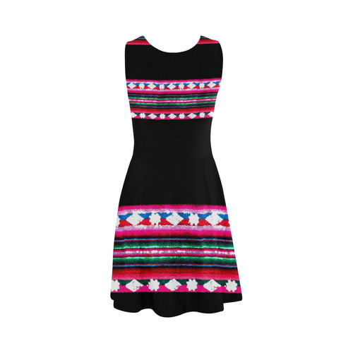 Bolivia Love Black Colors Atalanta Sundress (Model D04)