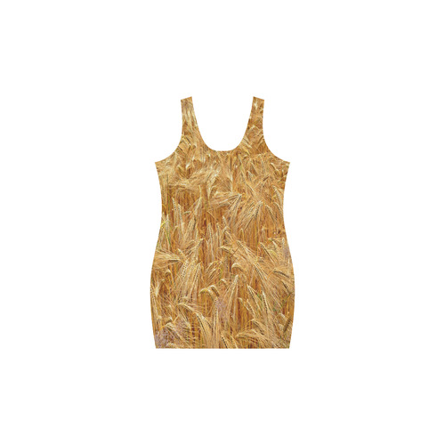 Golden Wheat Medea Vest Dress (Model D06)