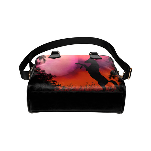 Fire sky horse Shoulder Handbag (Model 1634)