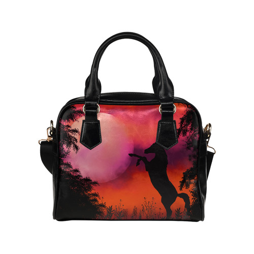 Fire sky horse Shoulder Handbag (Model 1634)