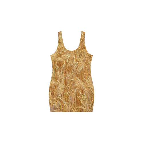 Golden Wheat Medea Vest Dress (Model D06)