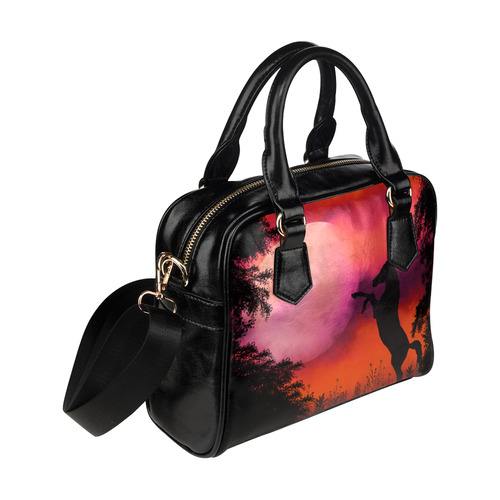 Fire sky horse Shoulder Handbag (Model 1634)