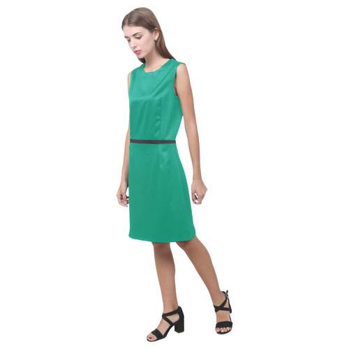 Emerald Eos Women's Sleeveless Dress (Model D01)