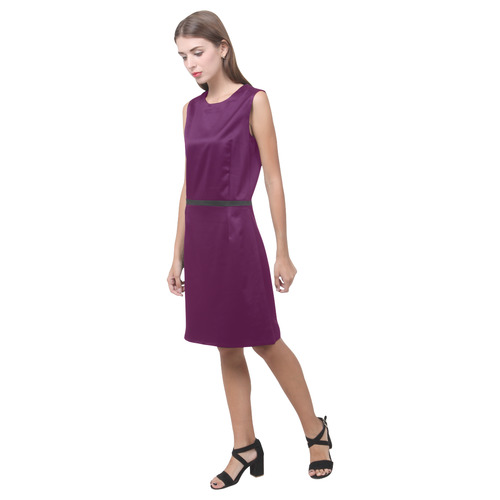 Blackberry Eos Women's Sleeveless Dress (Model D01)