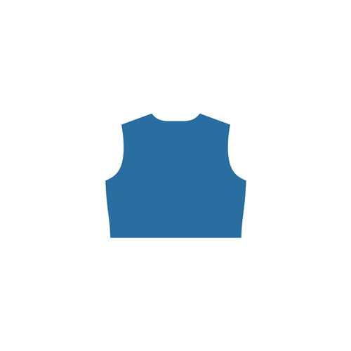 Skydiver Blue Eos Women's Sleeveless Dress (Model D01)