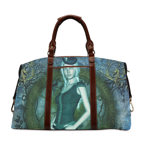 Victorian style, beautiful women Classic Travel Bag (Model 1643)