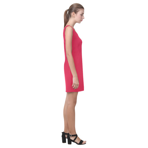 Ski Patrol Red Medea Vest Dress (Model D06)