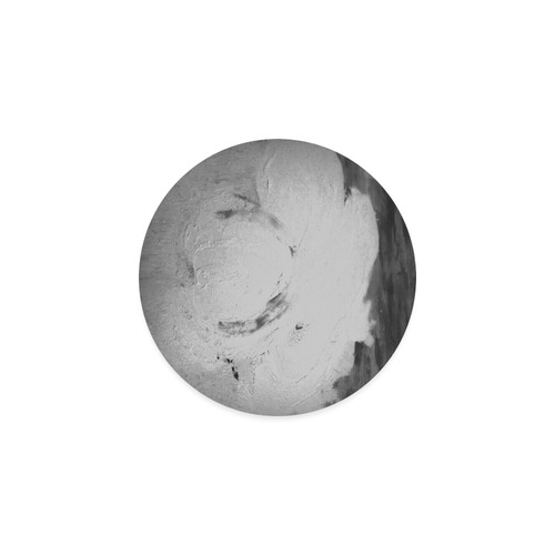 Abstract in Nature ICE Grey Round Coaster