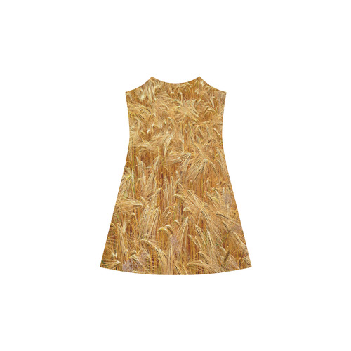 Golden Wheat Alcestis Slip Dress (Model D05)