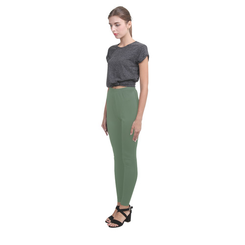 Cactus Green Cassandra Women's Leggings (Model L01)