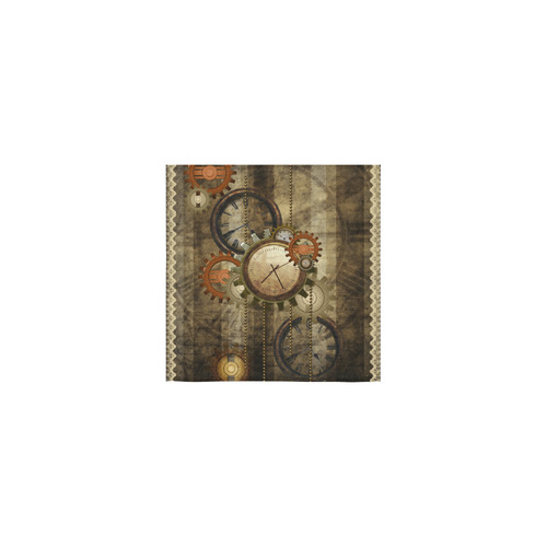 Steampunk, wonderful noble desig, clocks and gears Square Towel 13“x13”