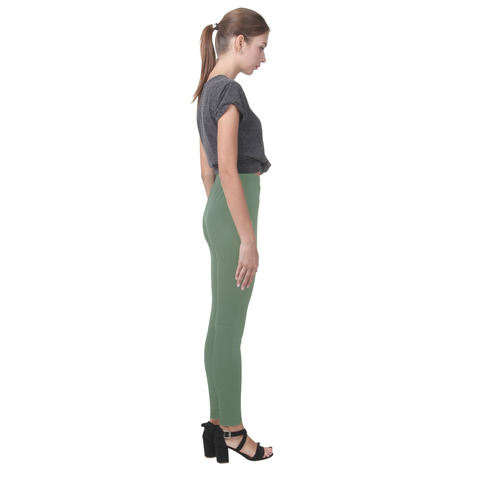 Cactus Green Cassandra Women's Leggings (Model L01)