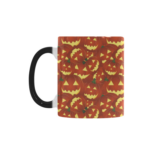 halloween pumpkins Custom Morphing Mug