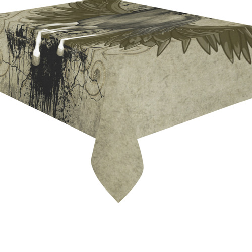 Wild horse with wings Cotton Linen Tablecloth 60"x 84"