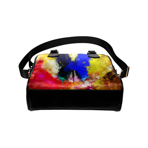 butterfly impressionism Shoulder Handbag (Model 1634)