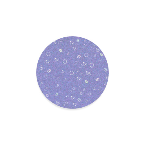 sweetie soft blue Round Coaster