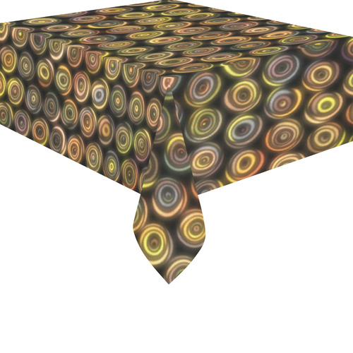 glowing pattern F Cotton Linen Tablecloth 52"x 70"