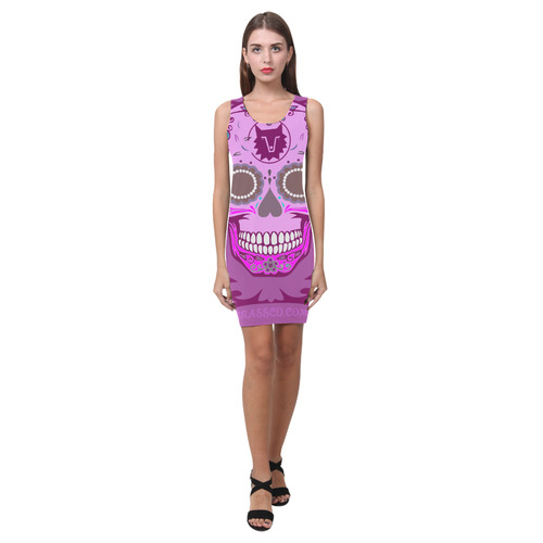 SKULL PINK IV Medea Vest Dress (Model D06)