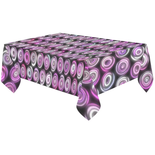 glowing pattern A Cotton Linen Tablecloth 60"x120"