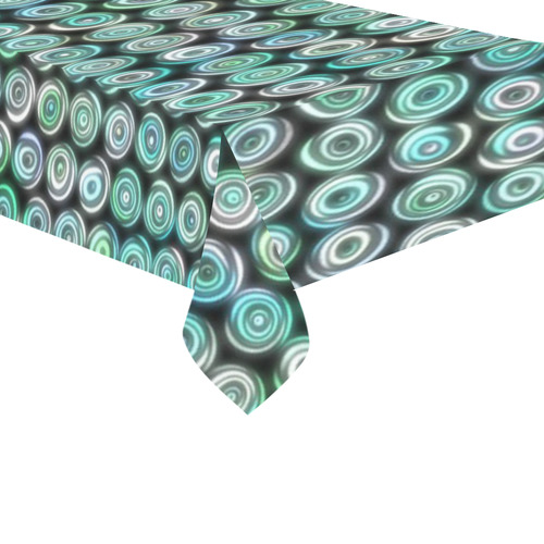glowing pattern C Cotton Linen Tablecloth 60"x 104"