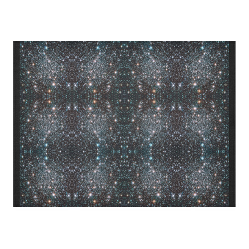 NASA: Heavy Metal Stars Cluster Astronomy Abstract Cotton Linen Tablecloth 52"x 70"