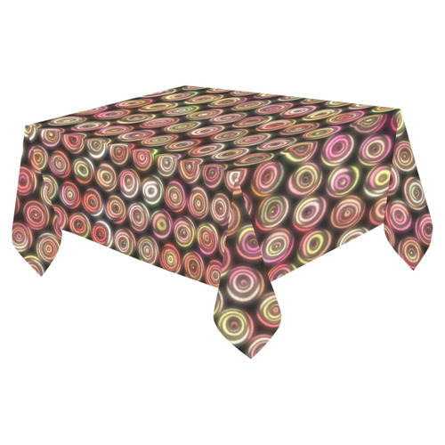 glowing pattern E Cotton Linen Tablecloth 52"x 70"