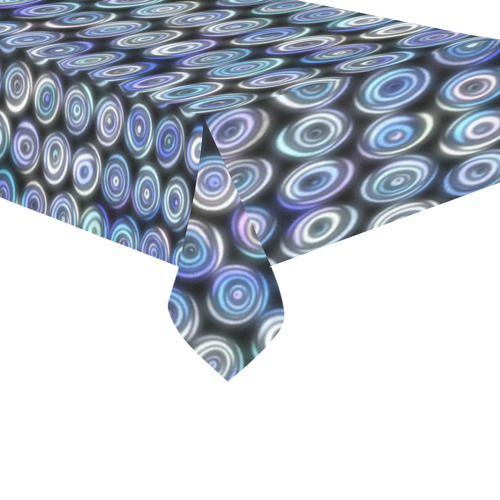 glowing pattern B Cotton Linen Tablecloth 60"x 104"