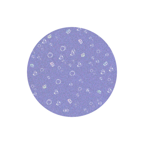 sweetie soft blue Round Mousepad