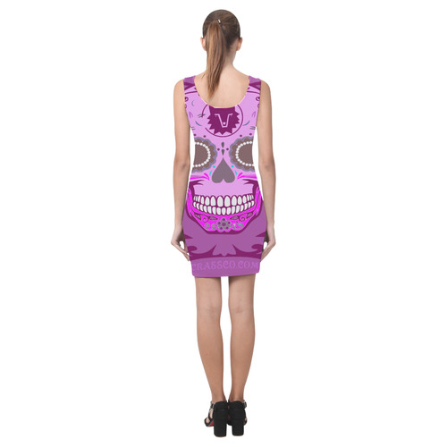 SKULL PINK IV Medea Vest Dress (Model D06)