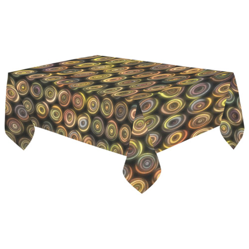 glowing pattern F Cotton Linen Tablecloth 60"x 104"