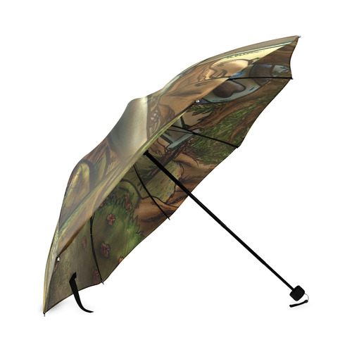 Ionia - Forest Foldable Umbrella (Model U01)