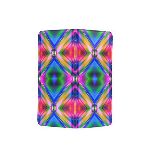 Groovy Psychedelic Diamonds (Pinks and Blues) Men's Clutch Purse （Model 1638）