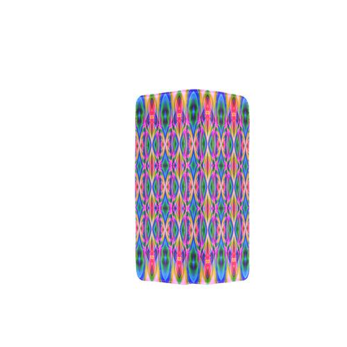 Groovy Psychedelic Pink/Blue Abstract Women's Clutch Wallet (Model 1637)