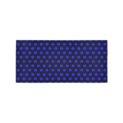 many stars blue Area Rug 7'x3'3''