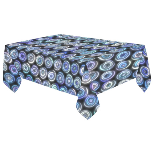 glowing pattern B Cotton Linen Tablecloth 60"x 104"