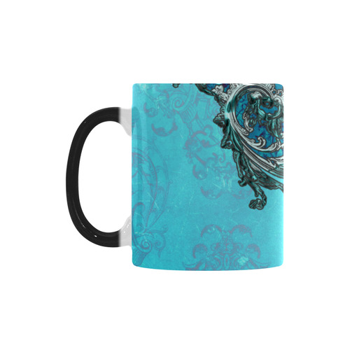 Vintage design with lion Custom Morphing Mug