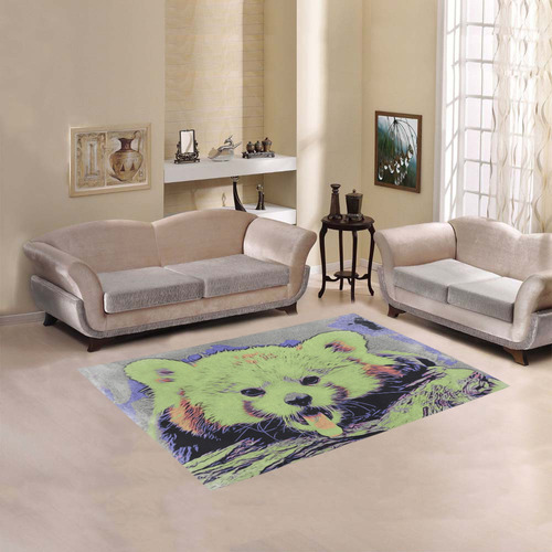 Art Studio 12216 yawning red panda