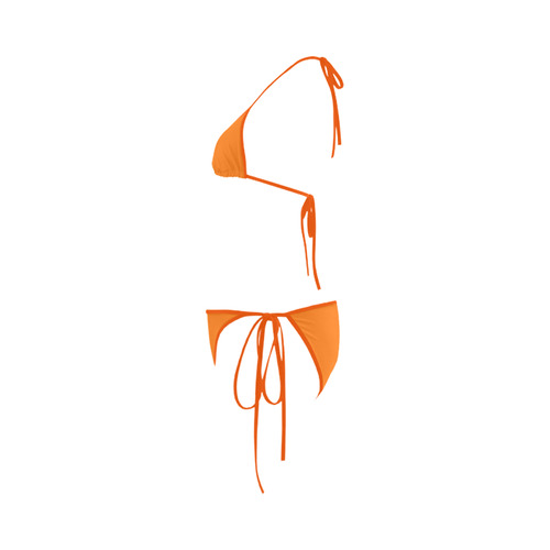 Orange Popsicle Custom Bikini Swimsuit