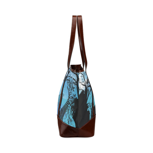 Flying fairy in the dark night Tote Handbag (Model 1642)