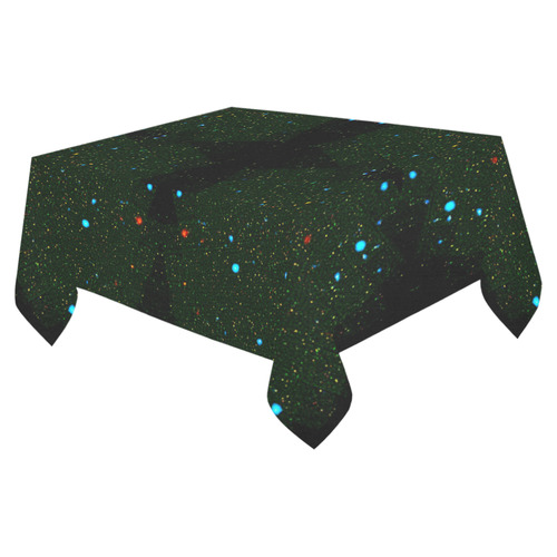 NASA: Black Hole Cosmos Stars Astronomy Abstract Cotton Linen Tablecloth 52"x 70"