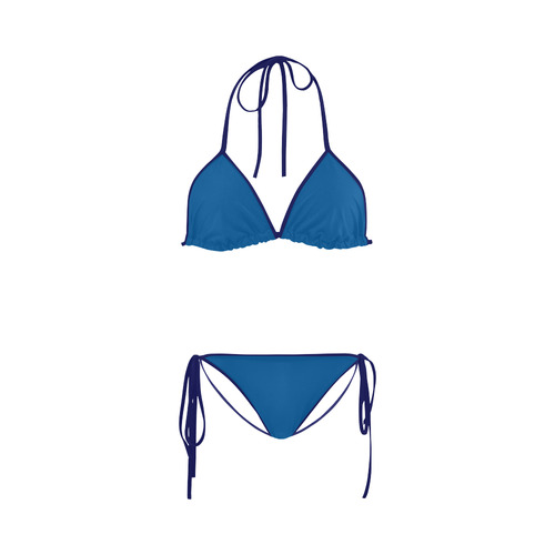 Skydiver Blue Custom Bikini Swimsuit