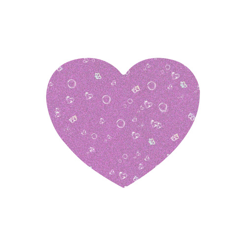 sweetie,pink Heart-shaped Mousepad