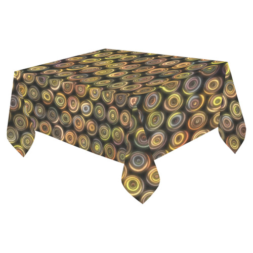 glowing pattern F Cotton Linen Tablecloth 52"x 70"
