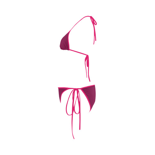 Siren Pink Custom Bikini Swimsuit