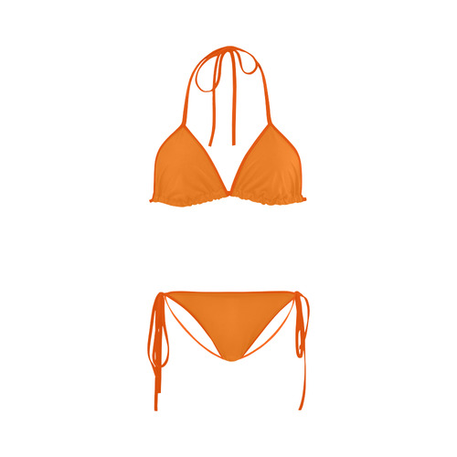 Orange Popsicle Custom Bikini Swimsuit