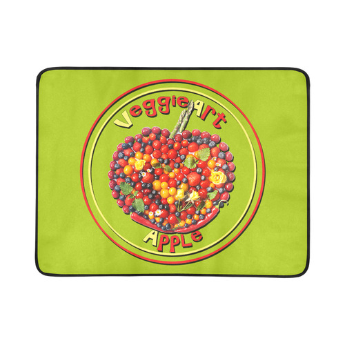 VeggieArt Apple Beach Mat 78"x 60"